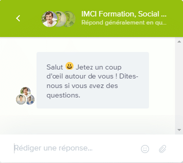 Bot IMCI formation community manager